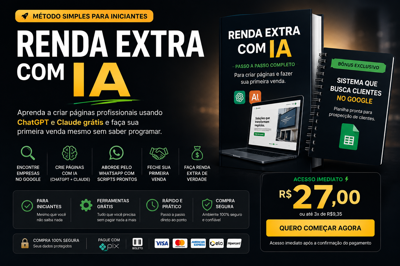 Imagem de Renda Extra com IA